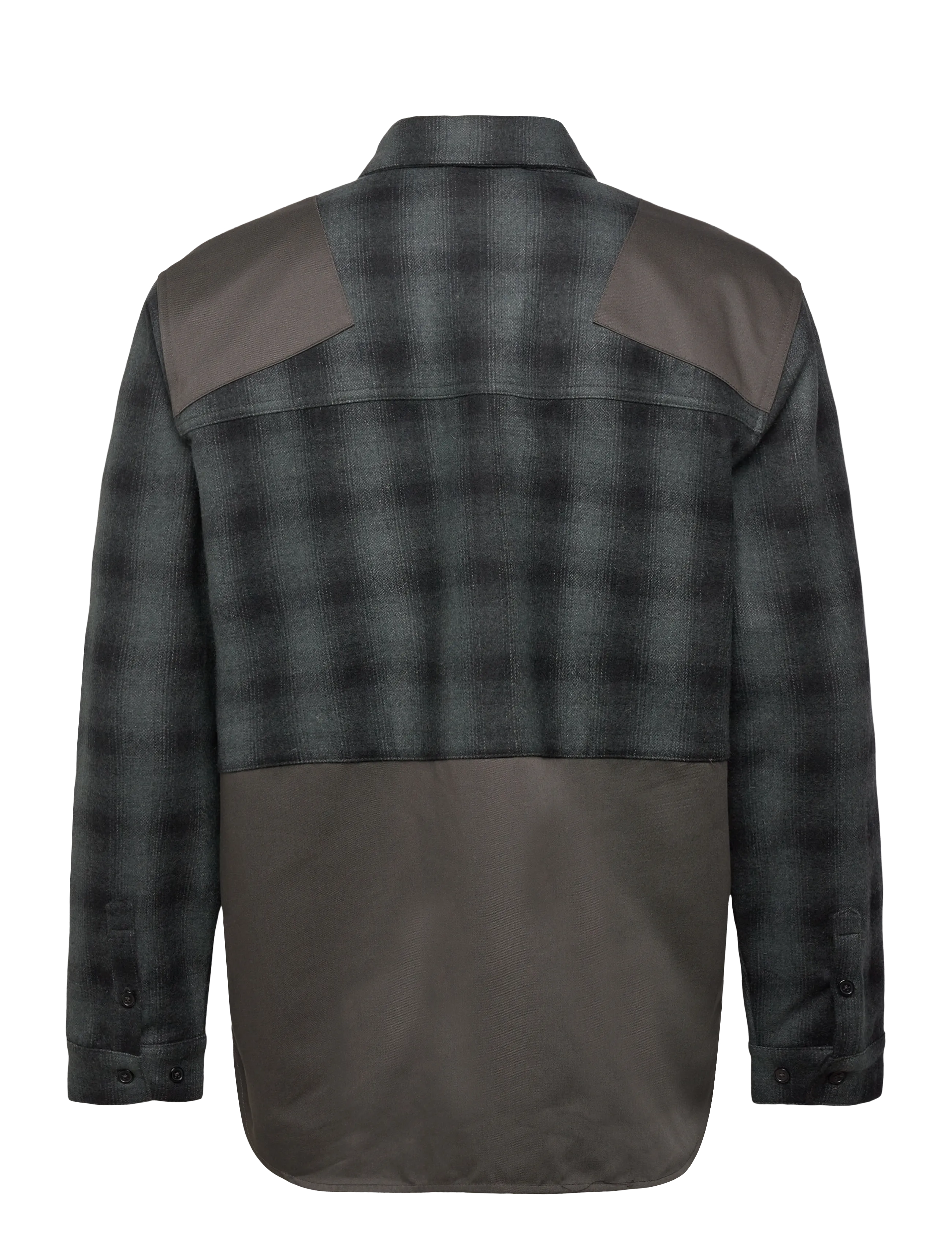 HAN Kjøbenhavn - Patch Army Shirt - flanell-hemden - dark grey - 2