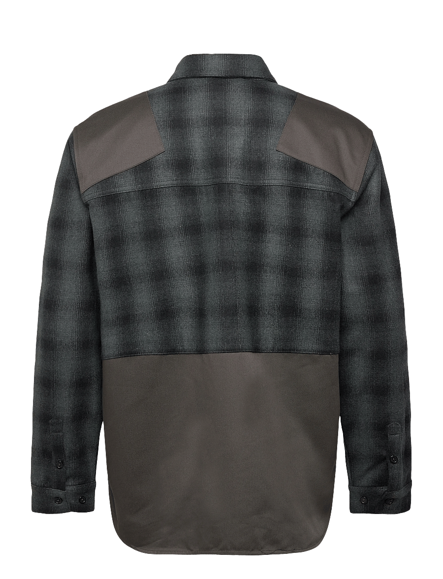 HAN Kjøbenhavn - Patch Army Shirt - flanell-hemden - dark grey - 2