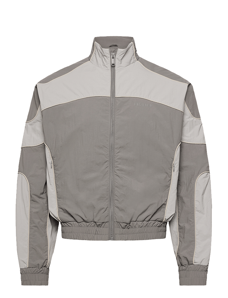 HAN Kjøbenhavn - Panelled Track Jacket - efterårsjakker - warm grey - 0