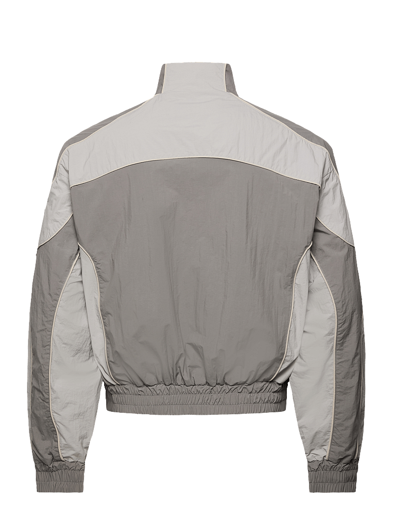 HAN Kjøbenhavn - Panelled Track Jacket - efterårsjakker - warm grey - 1