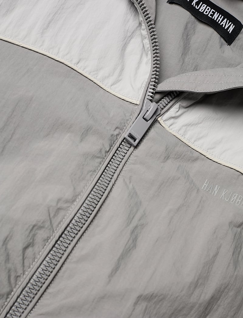 HAN Kjøbenhavn - Panelled Track Jacket - efterårsjakker - warm grey - 2