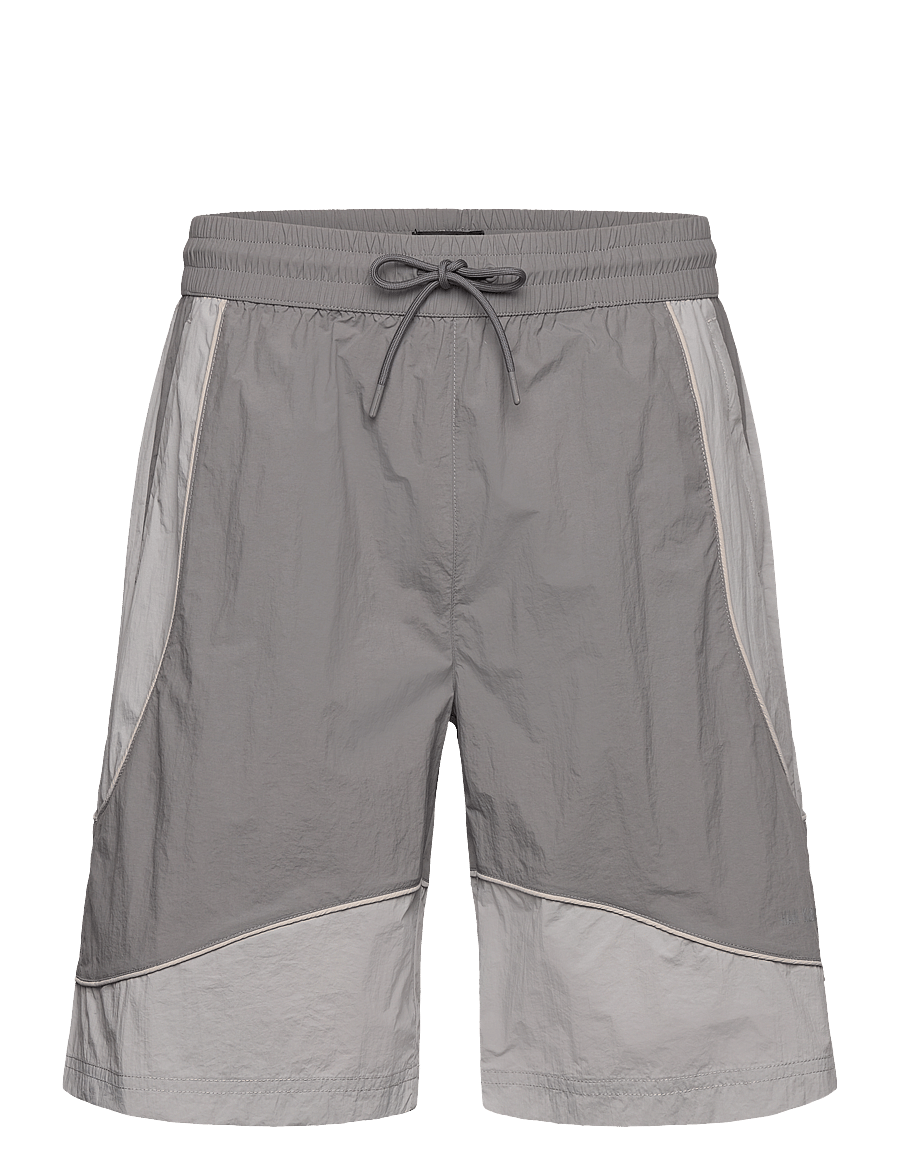 HAN Kjøbenhavn - Panelled Track Shorts - sweatshorts - warm grey - 0