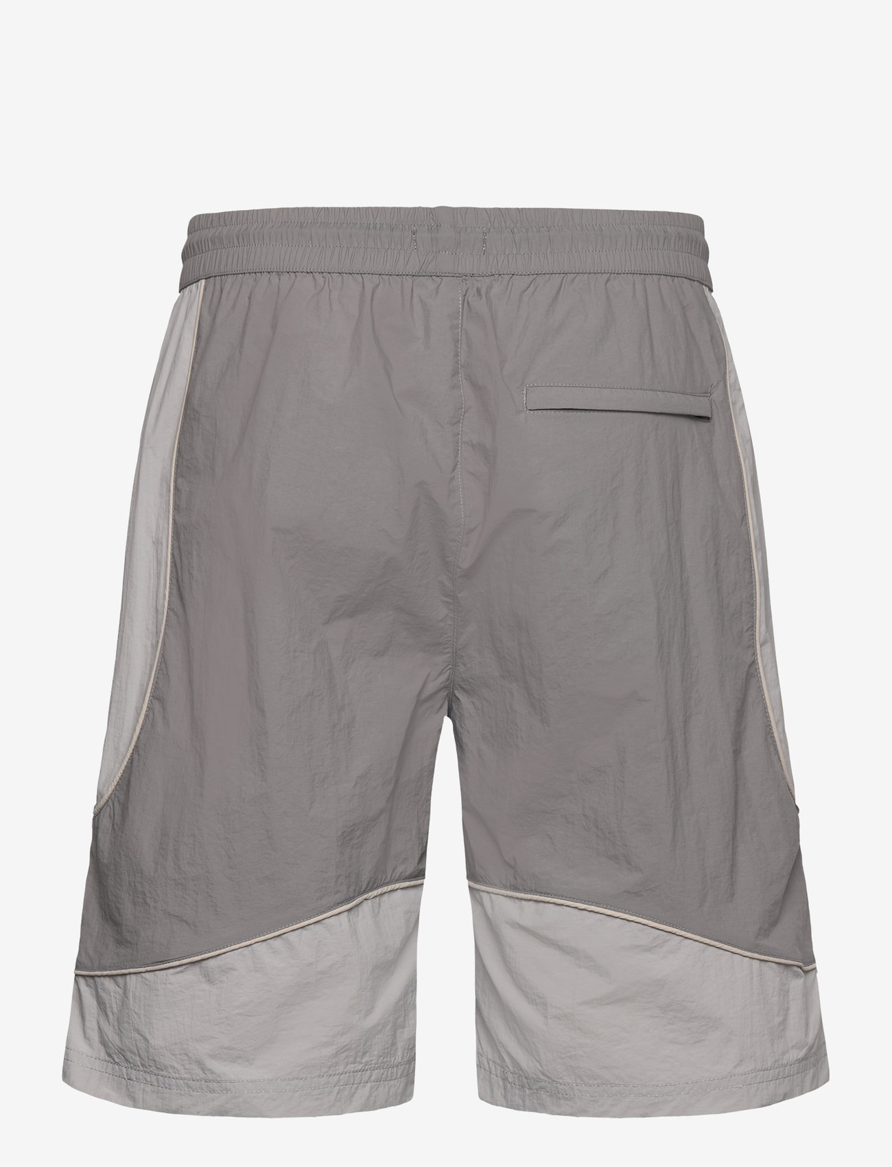 HAN Kjøbenhavn - Panelled Track Shorts - sweatshorts - warm grey - 1