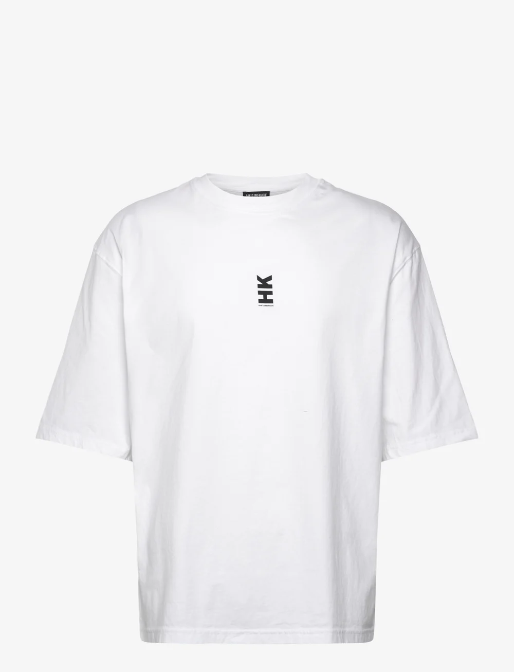 HAN Kjøbenhavn - Boxy SS Tee - kortærmede t-shirts - white - 0