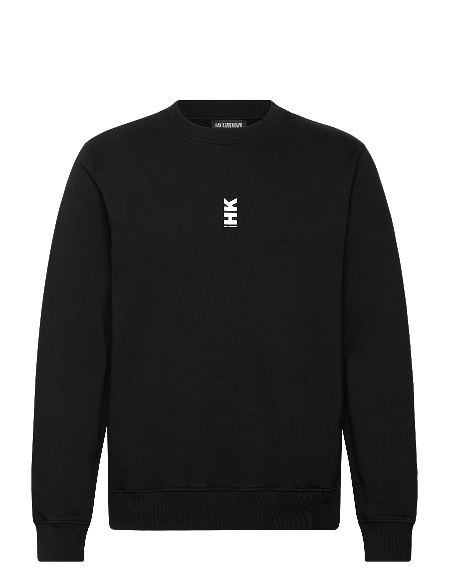 HAN Kjøbenhavn - Regular Fit Crewneck - black - 0
