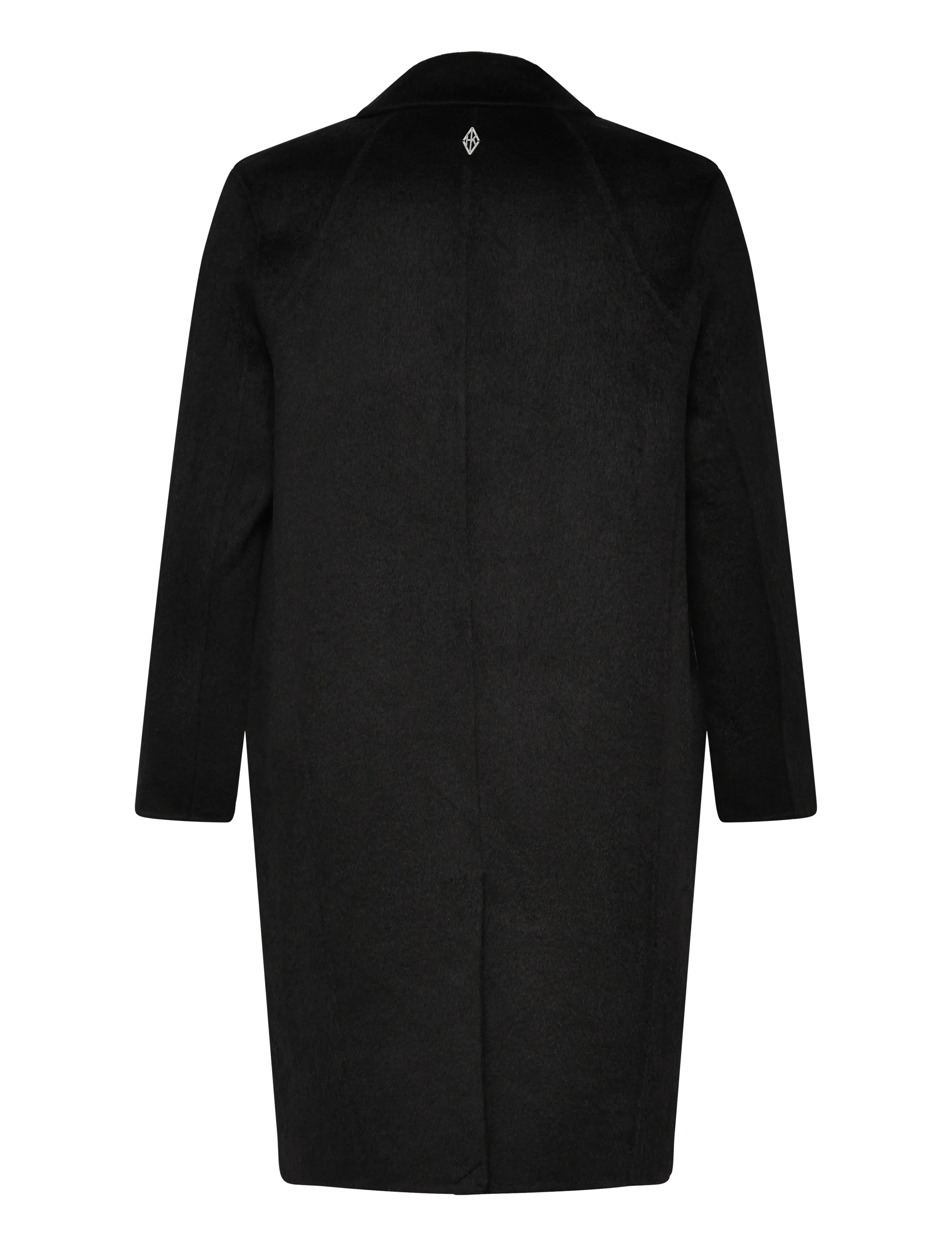 HAN Kjøbenhavn - Diamond-detailed Coat - wollmäntel - black - 2