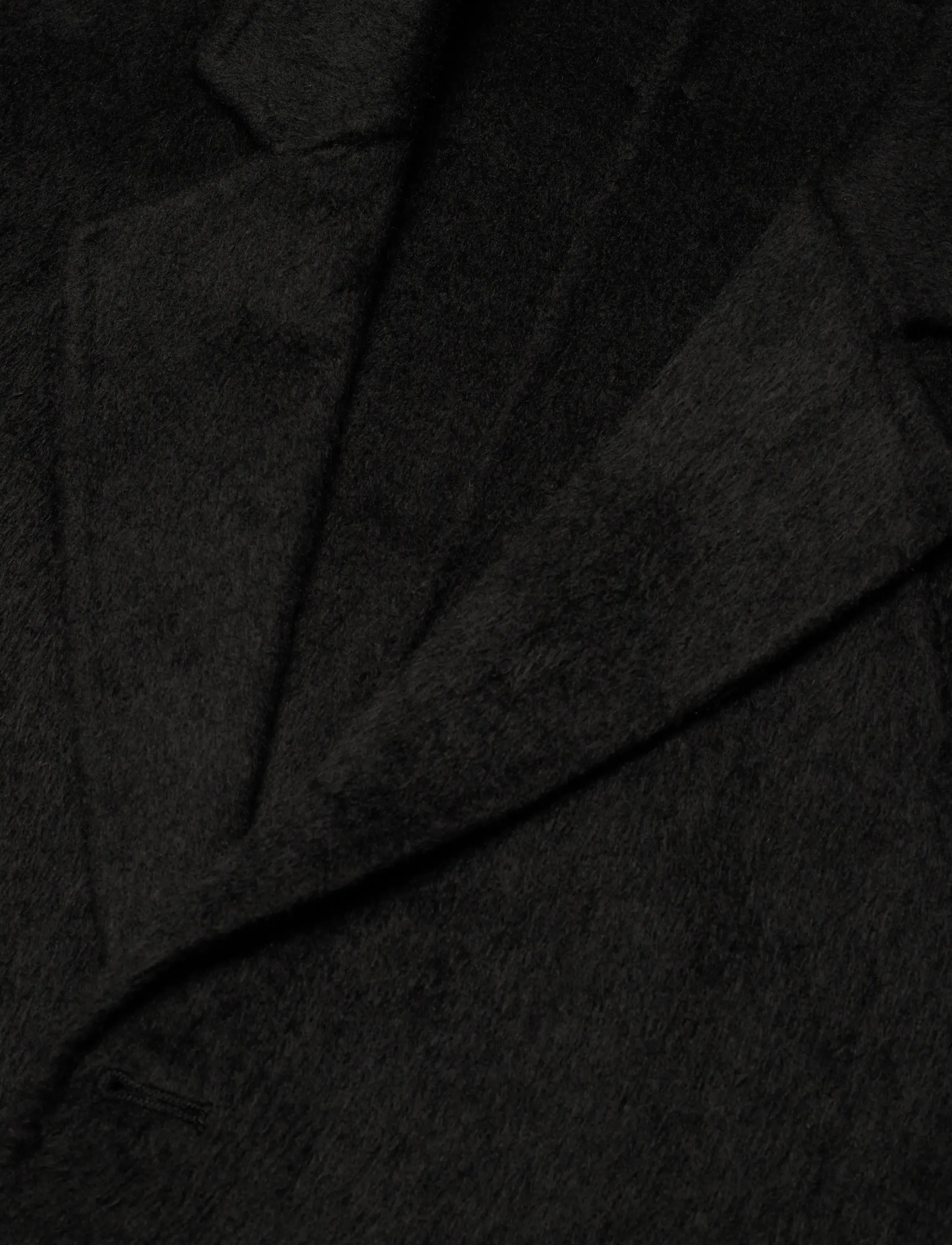 HAN Kjøbenhavn - Diamond-detailed Coat - wollmäntel - black - 4