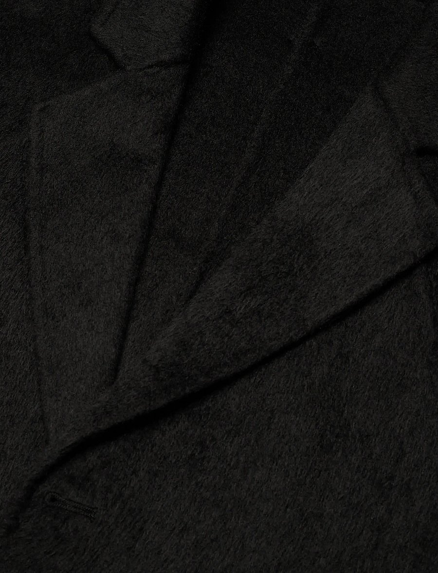 HAN Kjøbenhavn - Diamond-detailed Coat - wollmäntel - black - 4