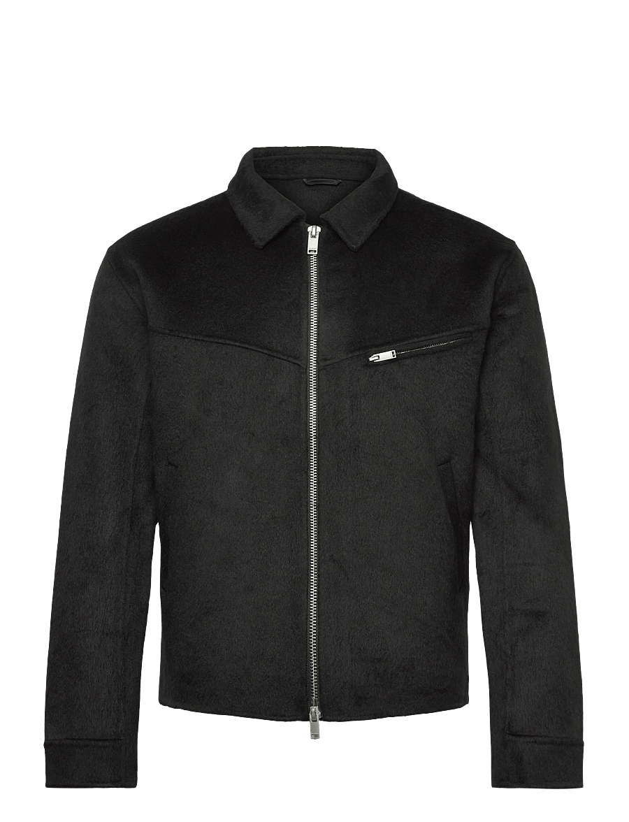 HAN Kjøbenhavn - Diamond Boxy Jacket - herbstjacken - black - 0