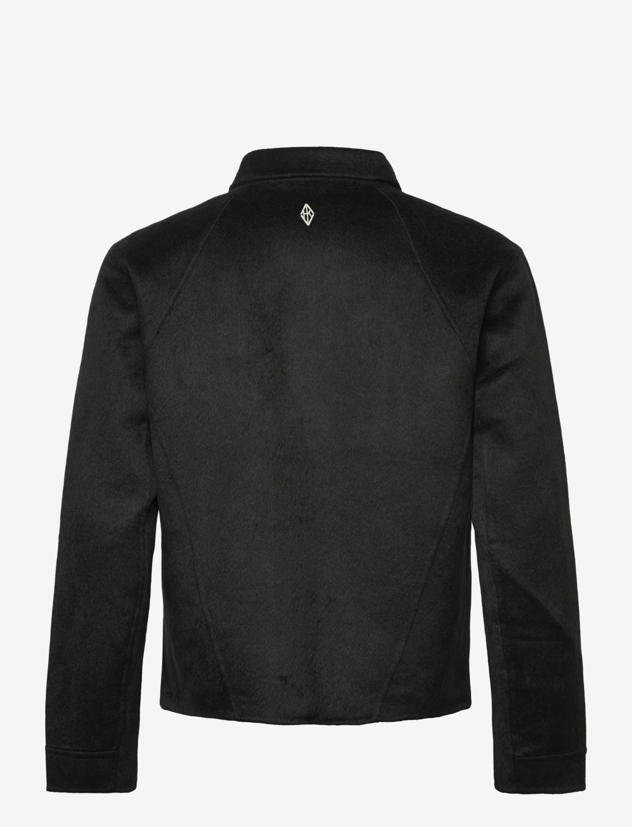 HAN Kjøbenhavn - Diamond Boxy Jacket - uldjakker - black - 1