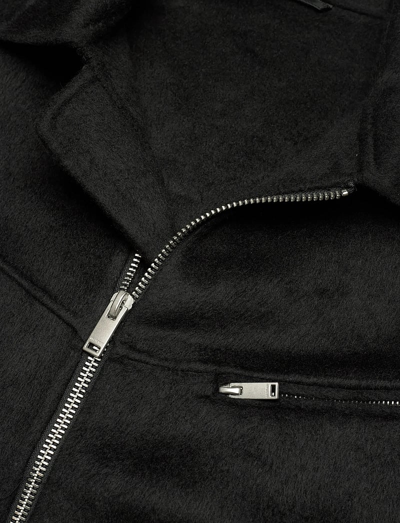 HAN Kjøbenhavn - Diamond Boxy Jacket - uldjakker - black - 2