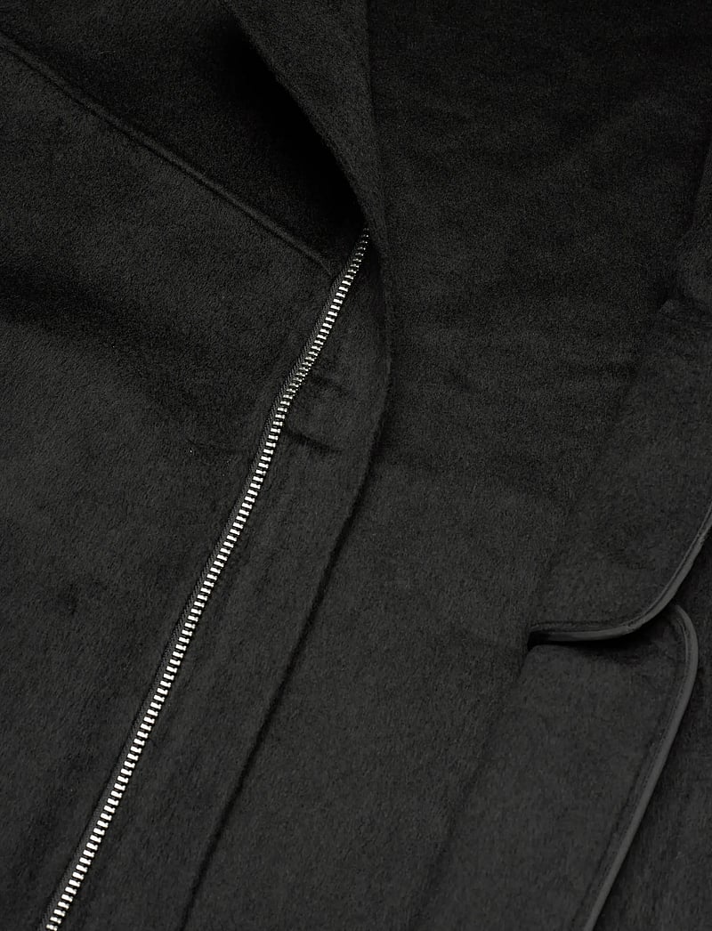 HAN Kjøbenhavn - Diamond Boxy Jacket - uldjakker - black - 4