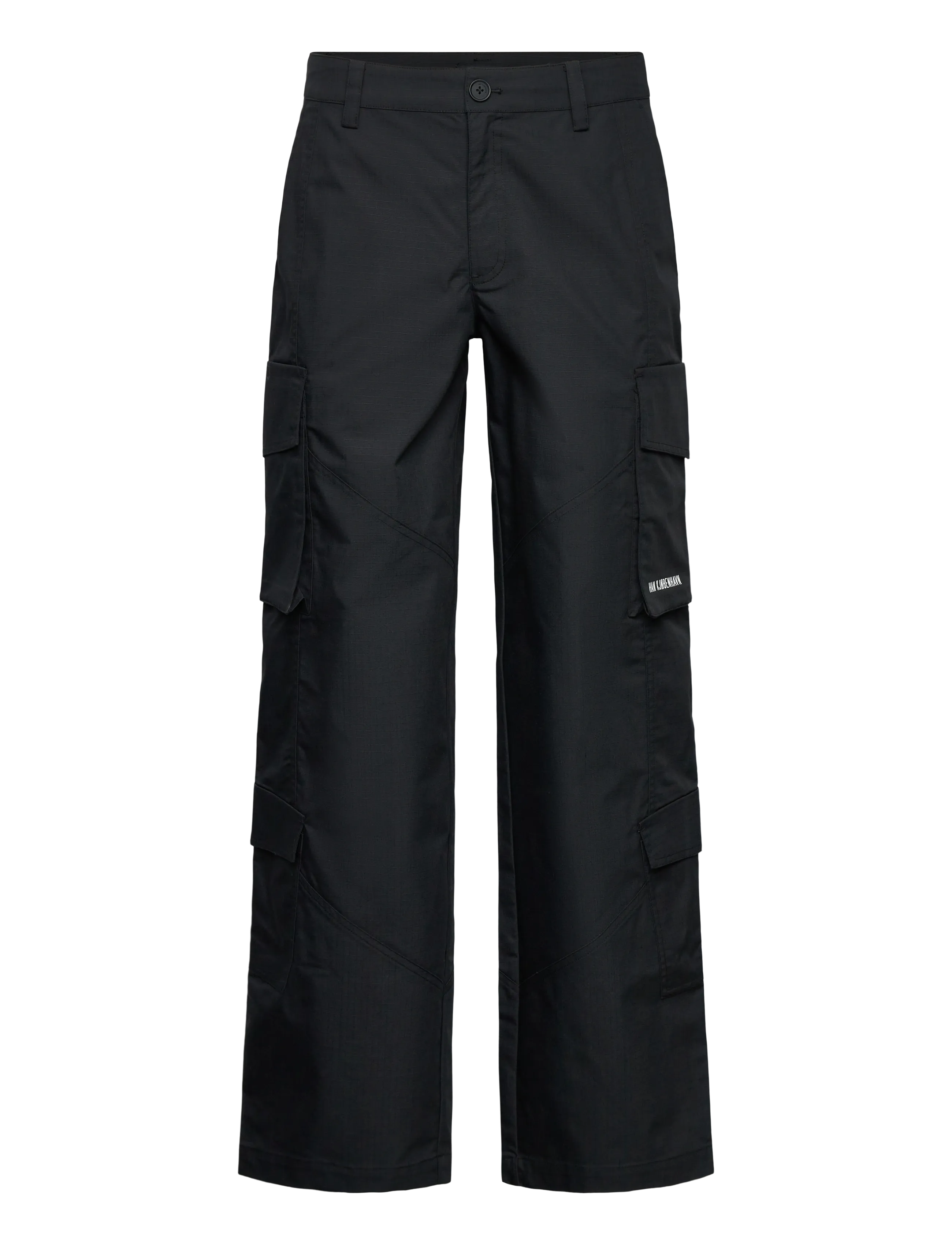 HAN Kjøbenhavn Ripstop Cargo Trousers - Cargobukser - BLACK / black