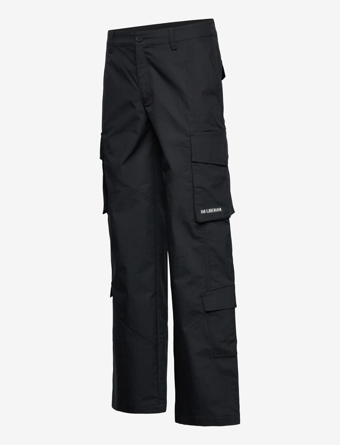 HAN Kjøbenhavn - Ripstop Cargo Trousers - cargobukser - black - 2