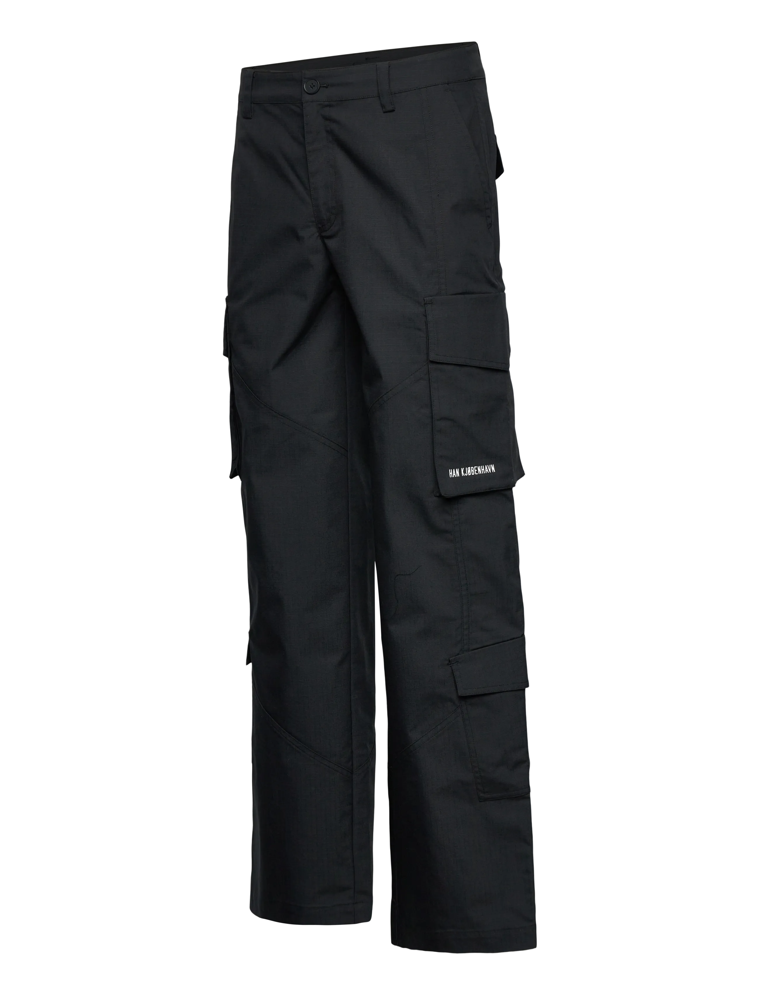 HAN Kjøbenhavn - Ripstop Cargo Trousers - cargobukser - black - 2