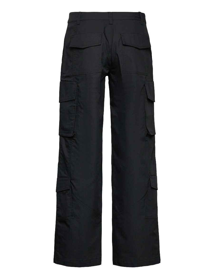 HAN Kjøbenhavn - Ripstop Cargo Trousers - cargohose - black - 3