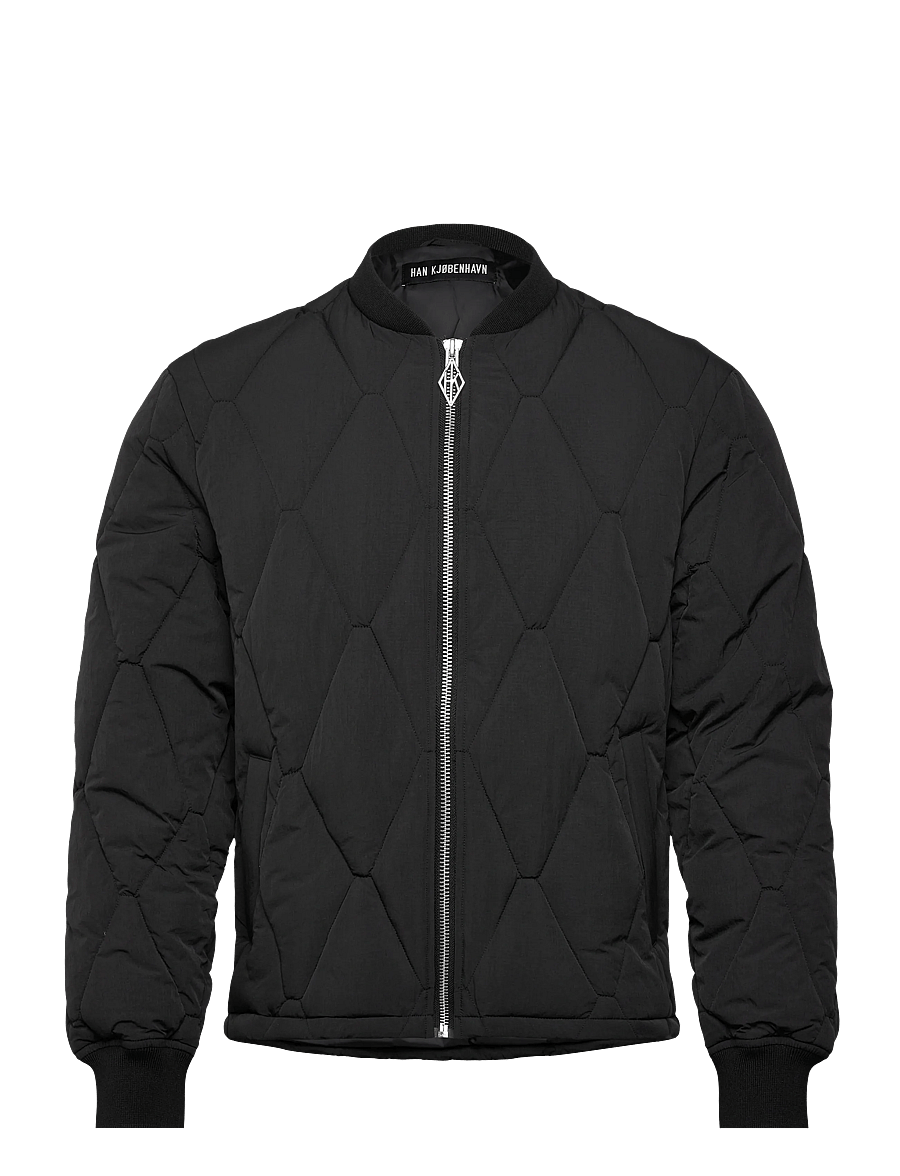 HAN Kjøbenhavn - Diamond Padded Jacket - forede jakker - black - 1