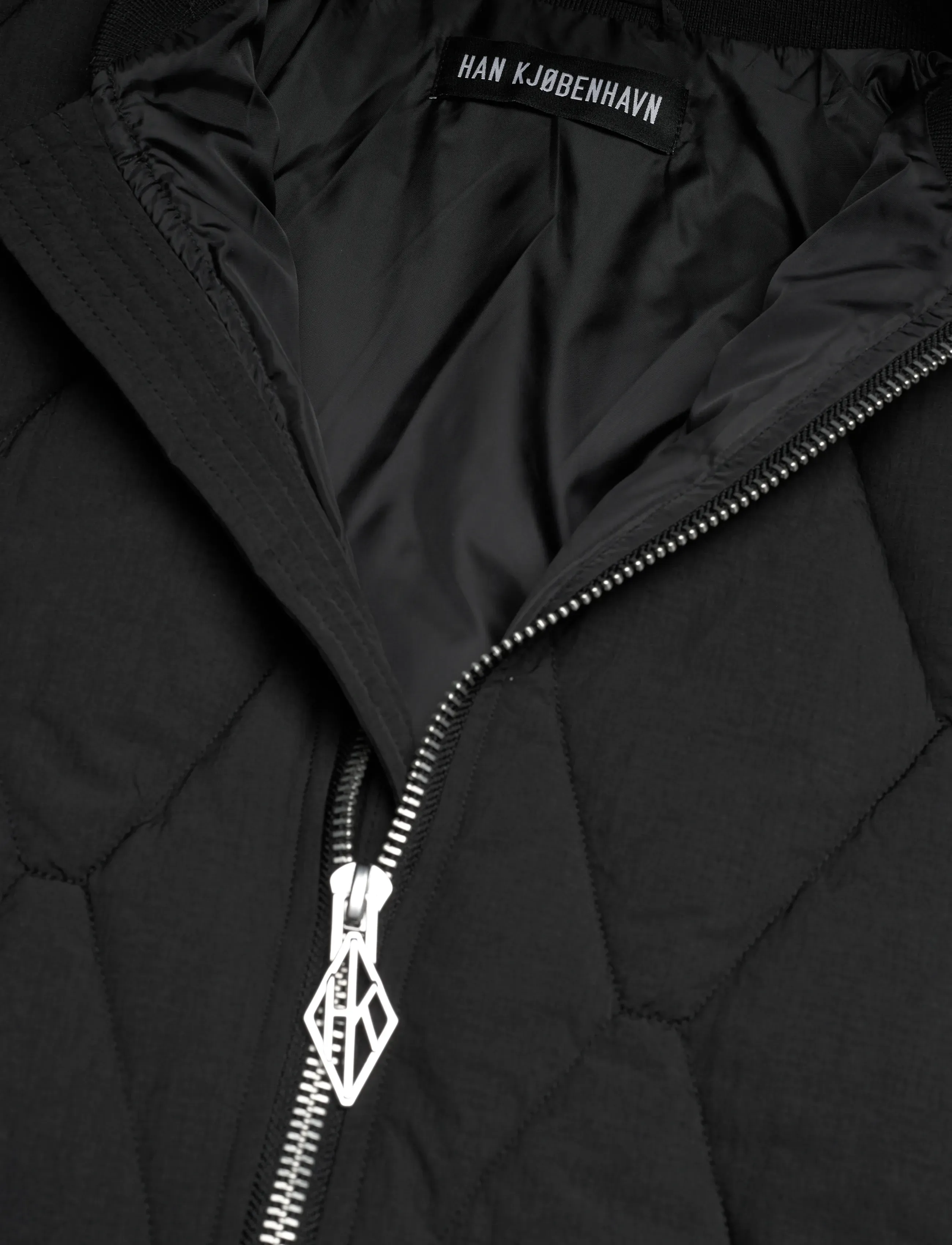 HAN Kjøbenhavn - Diamond Padded Jacket - forede jakker - black - 3