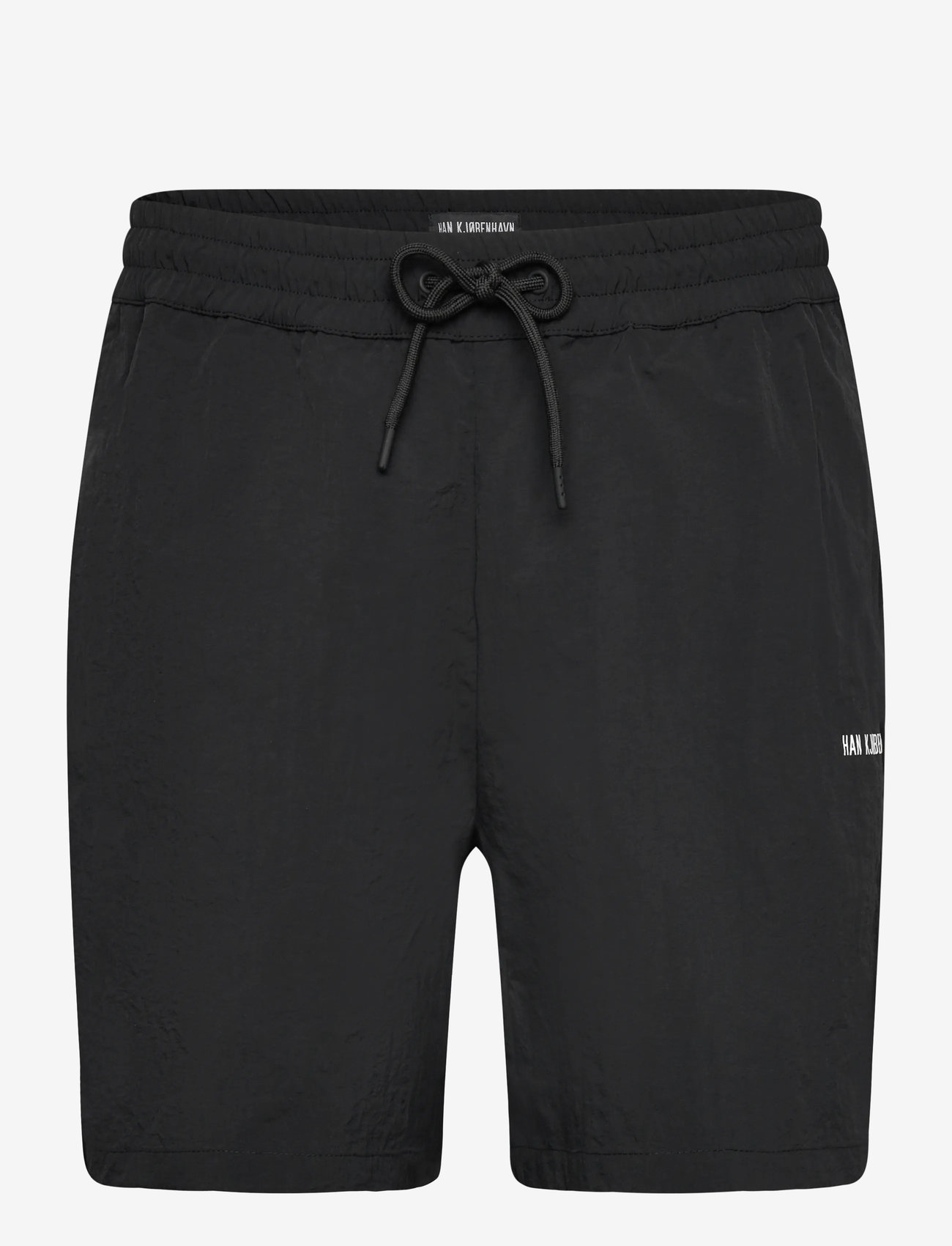 HAN Kjøbenhavn - Nylon Track Shorts - sweatshorts - black - 0