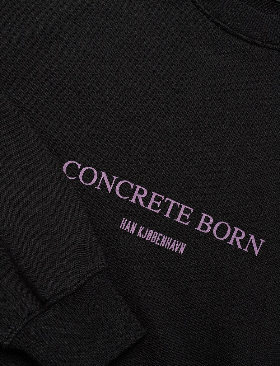 HAN Kjøbenhavn - Logo Oversized Crewneck - shop efter anledning - black - 2