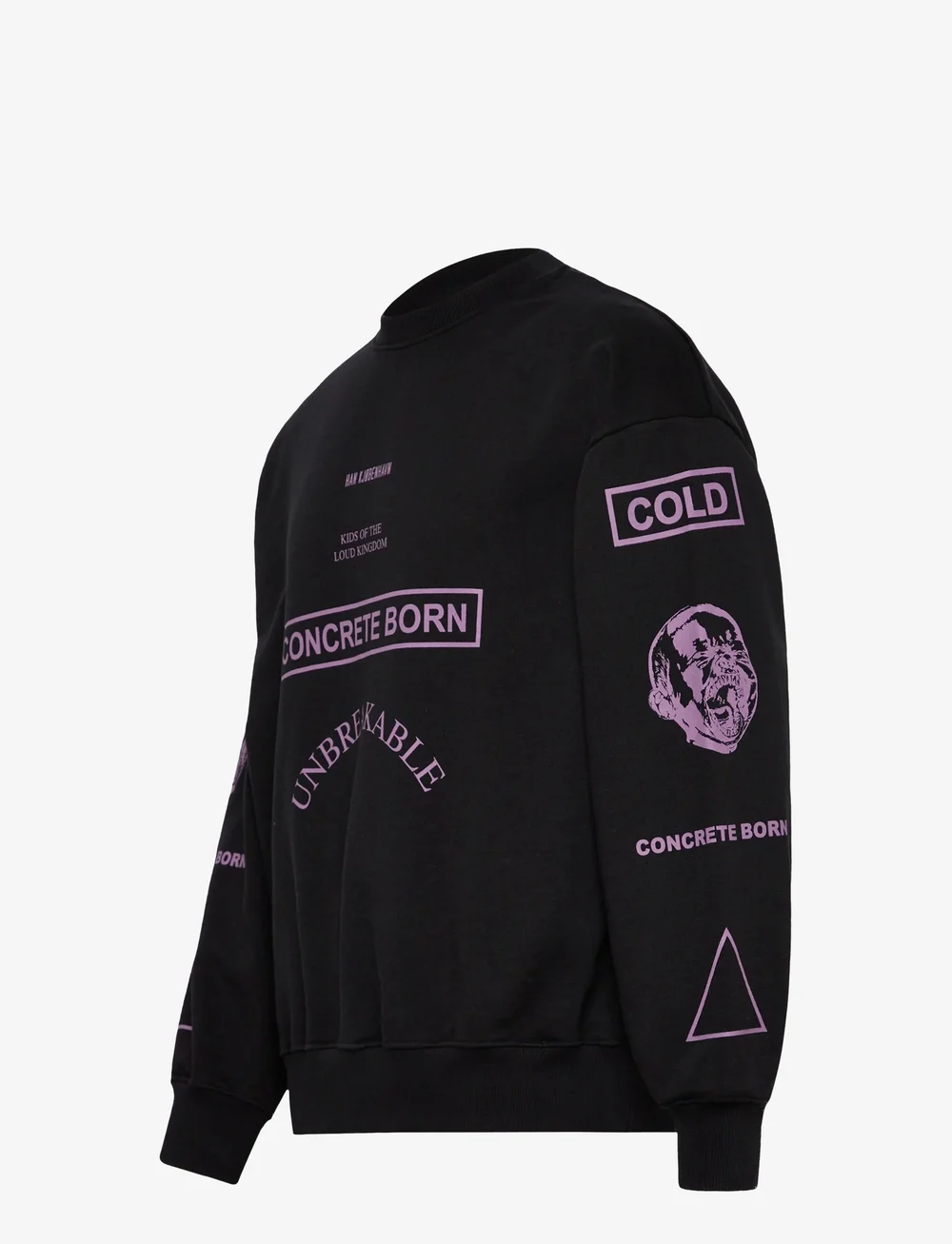 HAN Kjøbenhavn - Graphic Printed Crewneck - osta olukorra järgi - black - 3