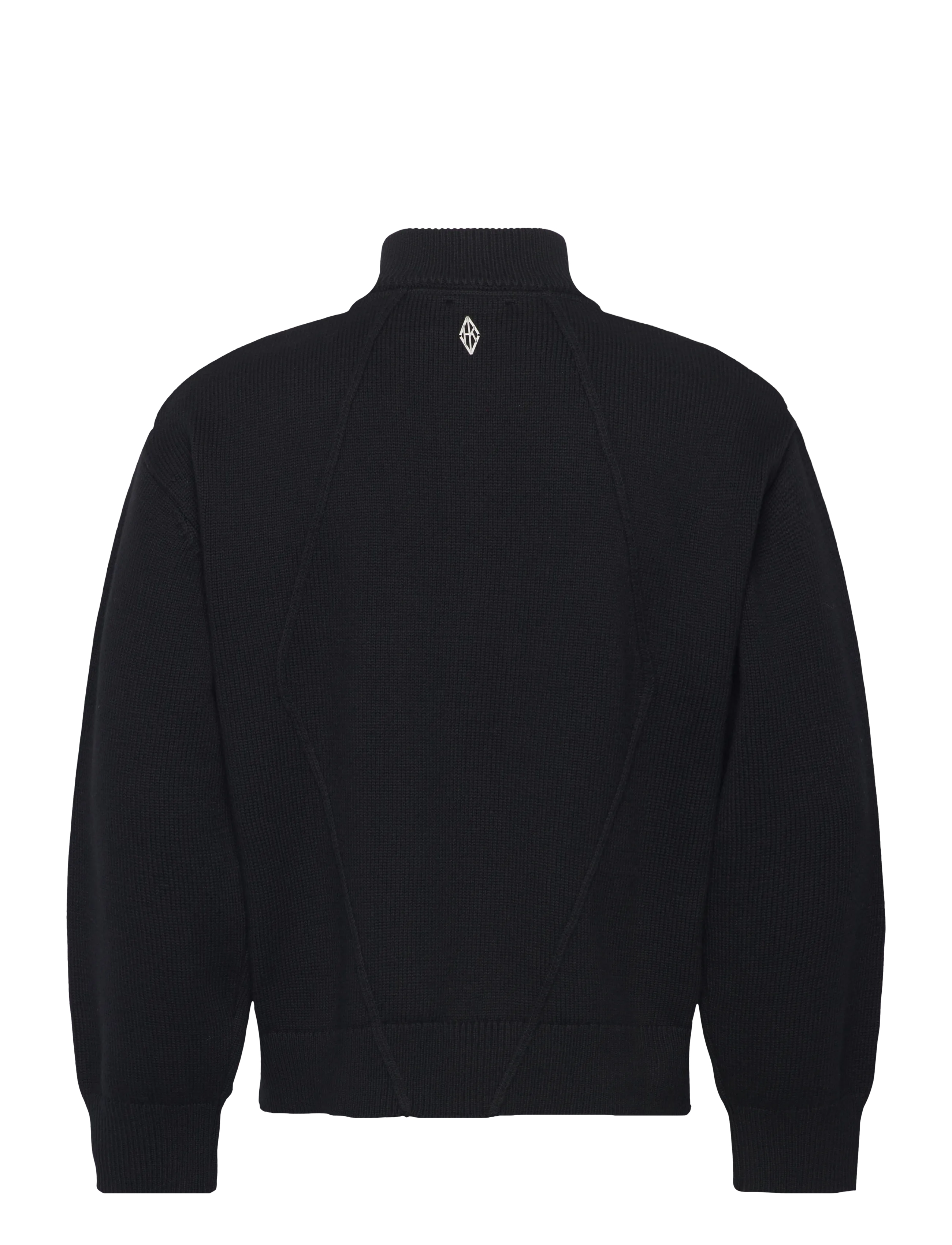 HAN Kjøbenhavn - Diamond Knit Cardigan - pulls zippés - black - 2