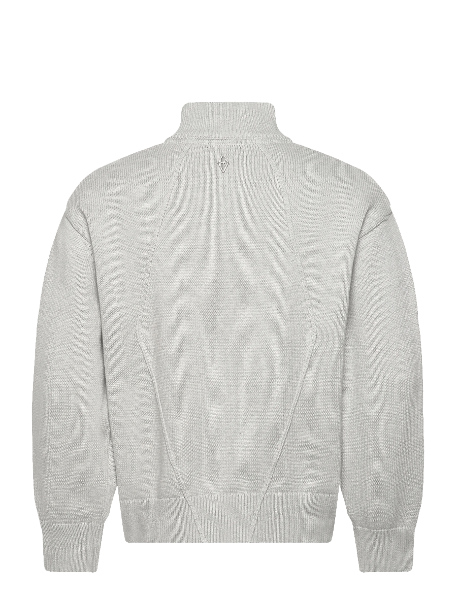 HAN Kjøbenhavn - Diamond Knit Cardigan - swetry rozpinane na zamek - grey melange - 2
