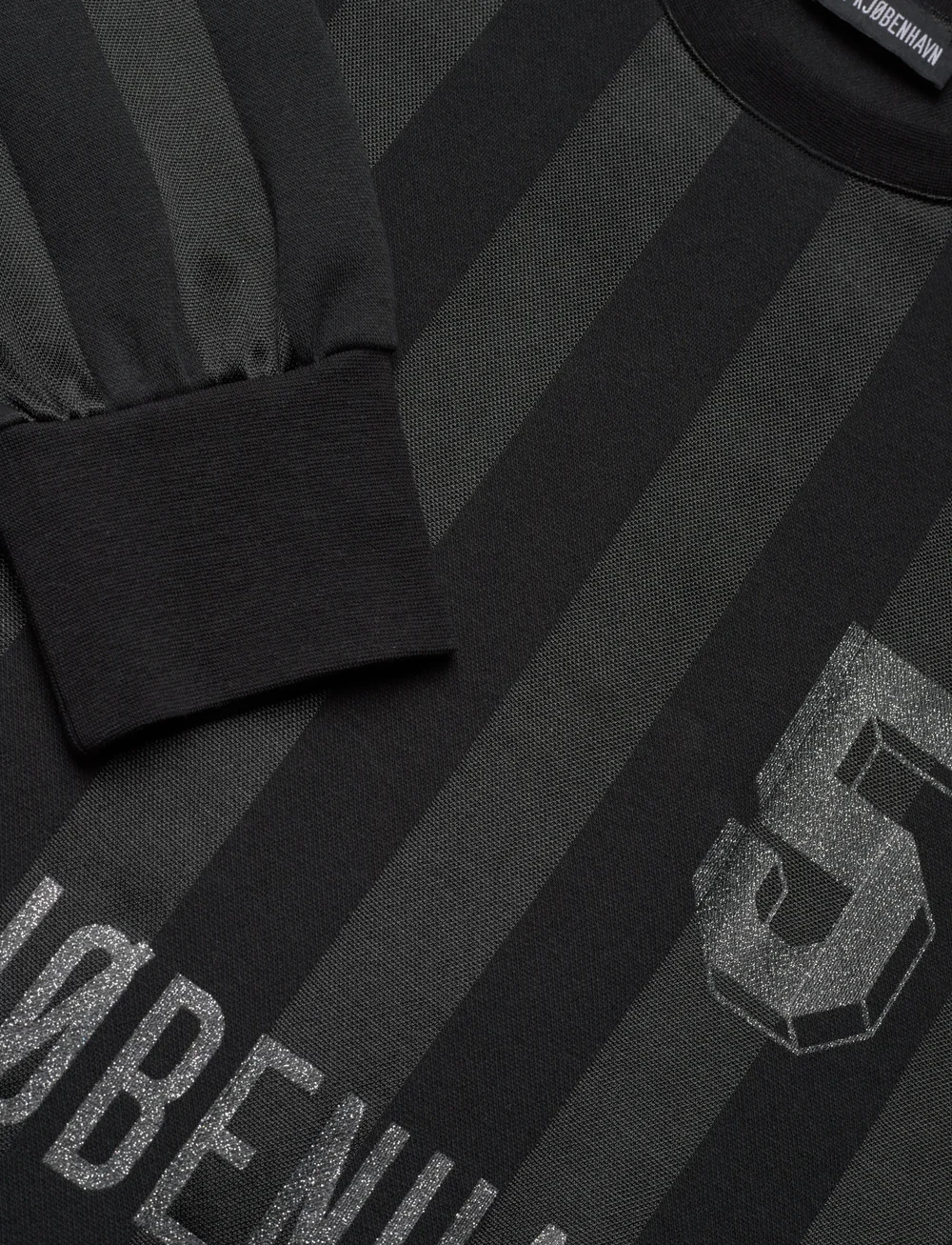 HAN Kjøbenhavn - Logo Football LS - pikkade varrukatega t-särgid - black - 2