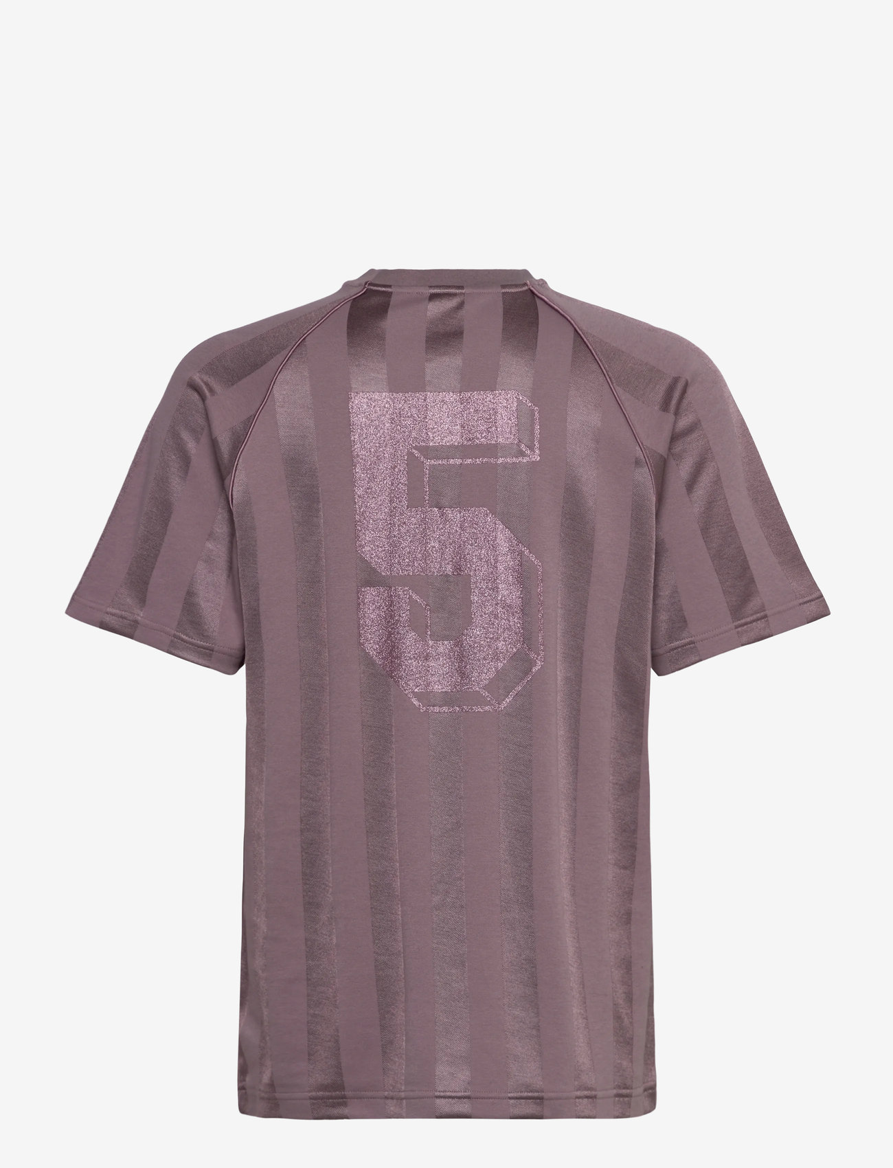 HAN Kjøbenhavn - Logo Football Tee - kortärmade t-shirts - dusty purple - 1