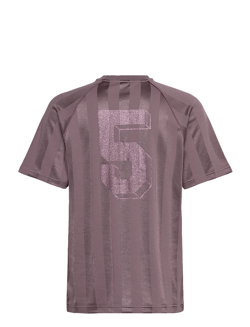 HAN Kjøbenhavn - Logo Football Tee - kortärmade t-shirts - dusty purple - 1
