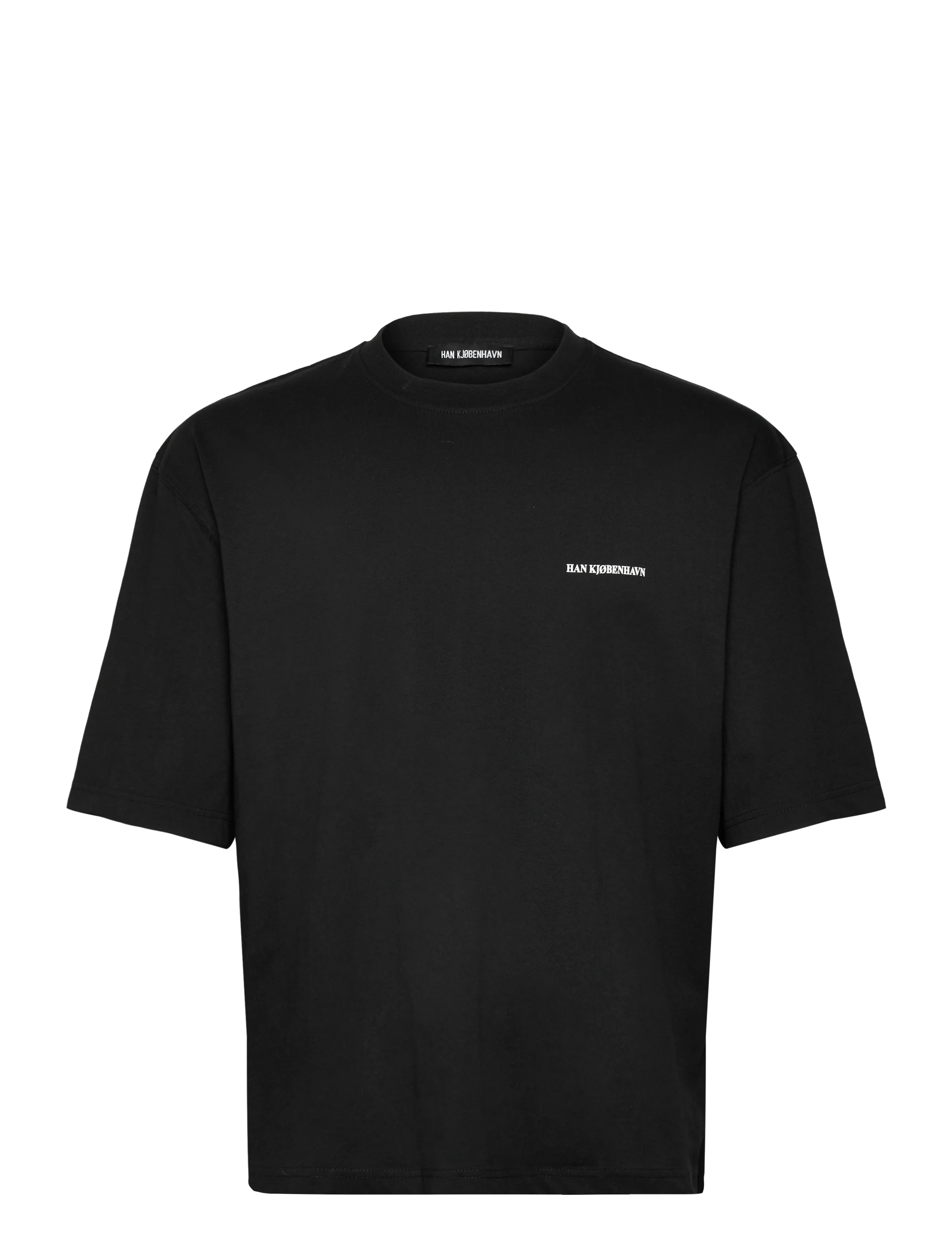 HAN KJØBENHAVN Oversized Tee Schwarz - S - Herren