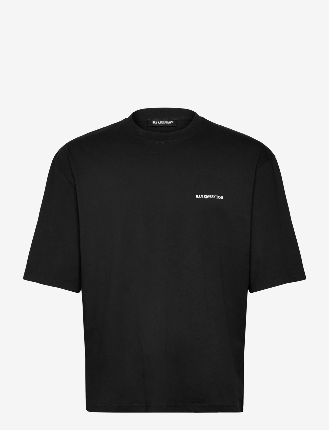 HAN Kjøbenhavn - Oversized Tee - kortärmade t-shirts - black - 0