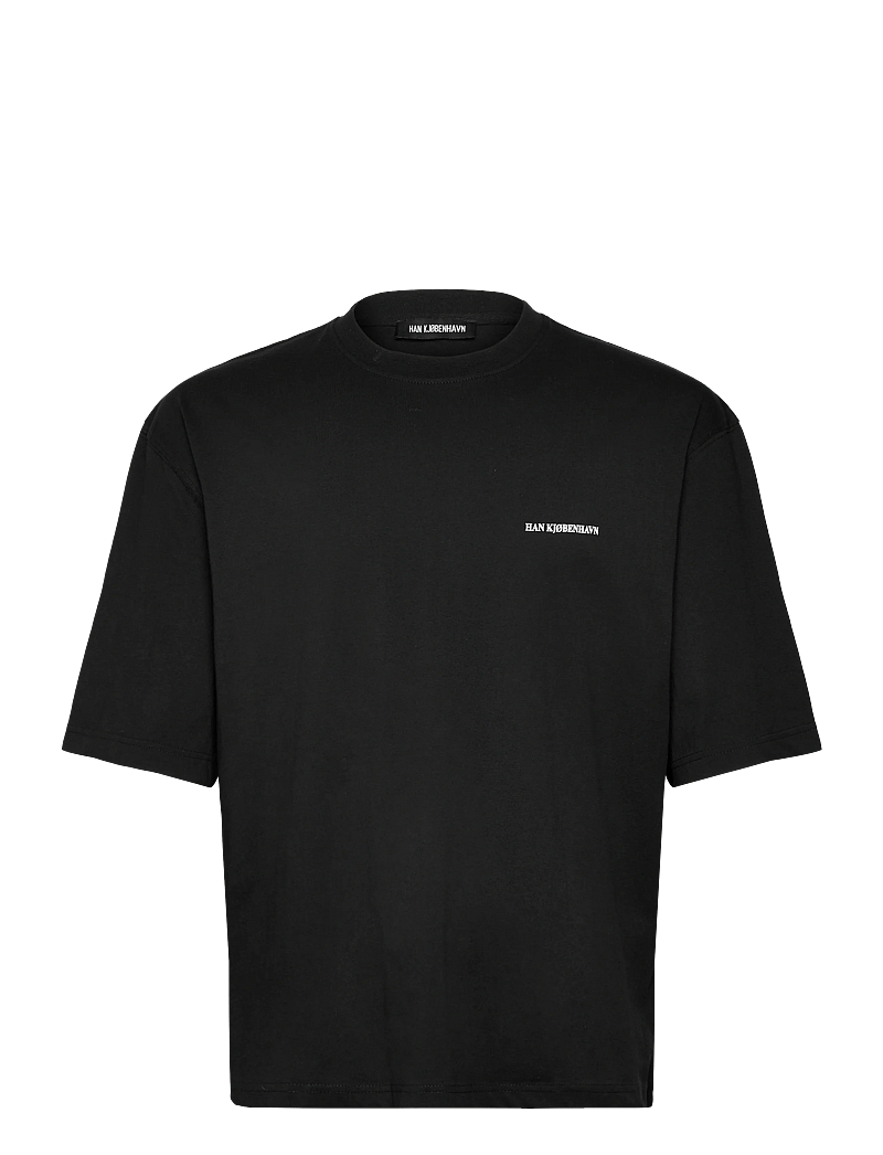 HAN Kjøbenhavn - Oversized Tee - kortärmade t-shirts - black - 0