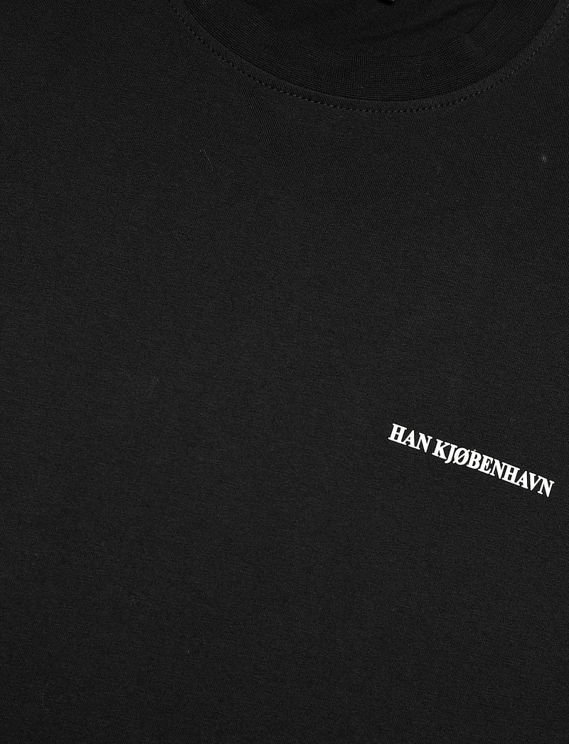 HAN Kjøbenhavn - Oversized Tee - kortärmade t-shirts - black - 2
