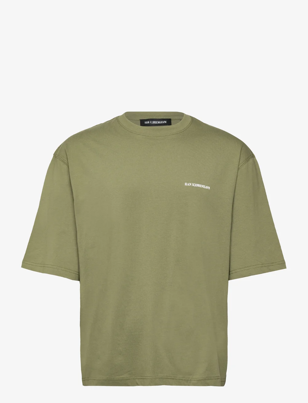 HAN Kjøbenhavn - Oversized Tee - kurzärmelig - dark green - 0