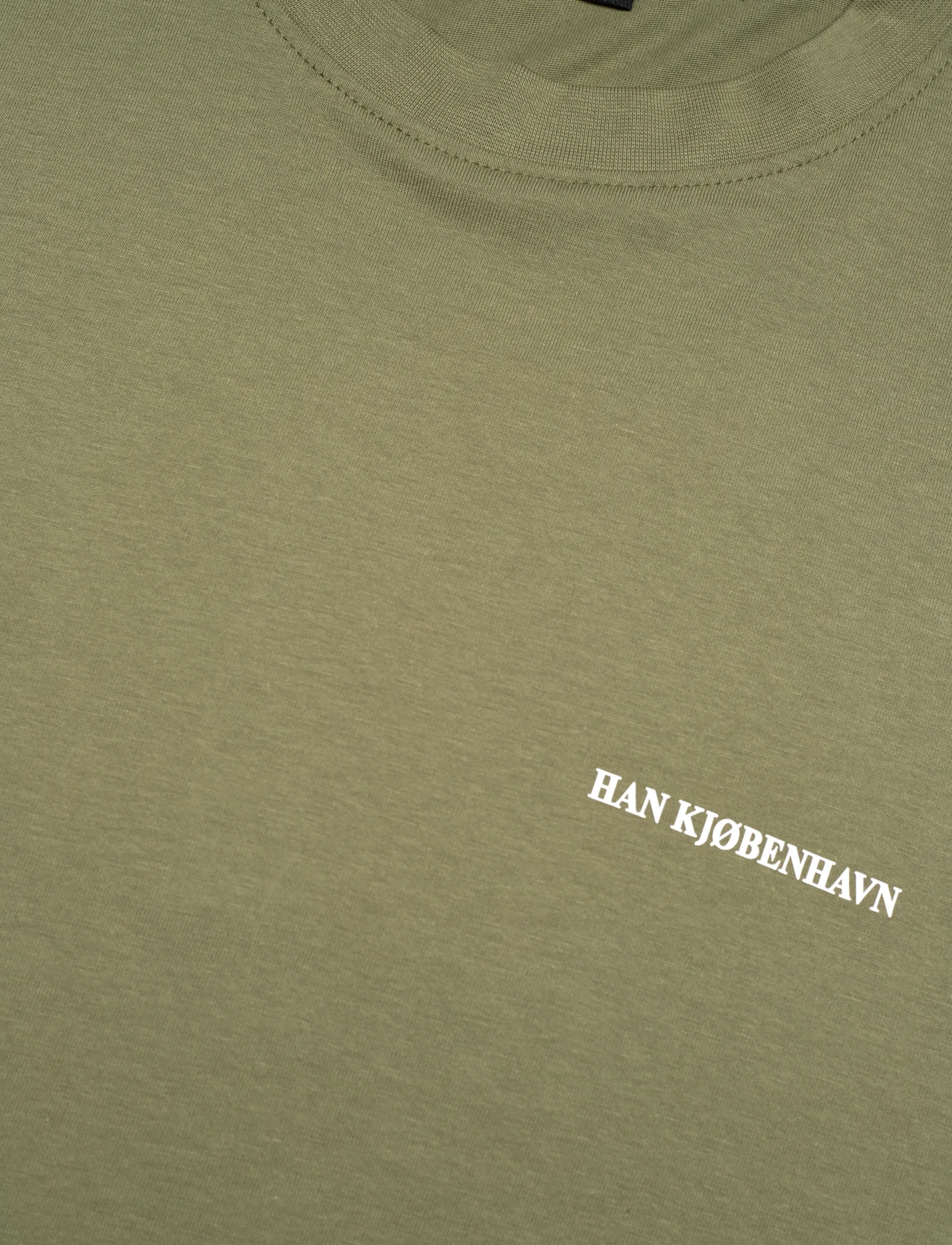 HAN Kjøbenhavn - Oversized Tee - kurzärmelige t-shirts - dark green - 2
