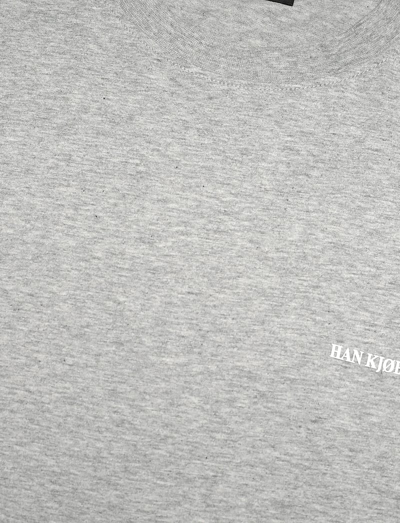 HAN Kjøbenhavn - Oversized Tee - kortærmede t-shirts - grey melange - 2