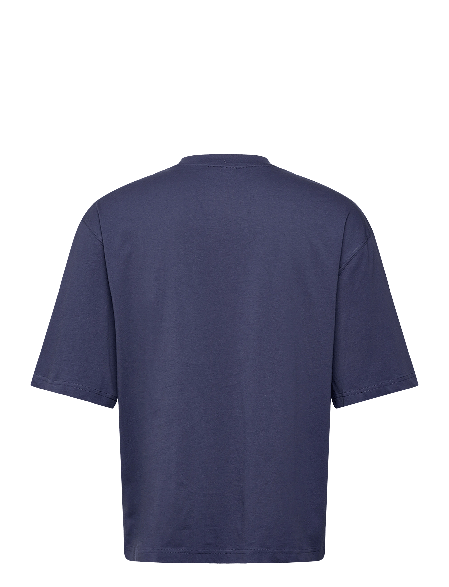 HAN Kjøbenhavn - Oversized Tee - kurzärmelige t-shirts - navy - 1
