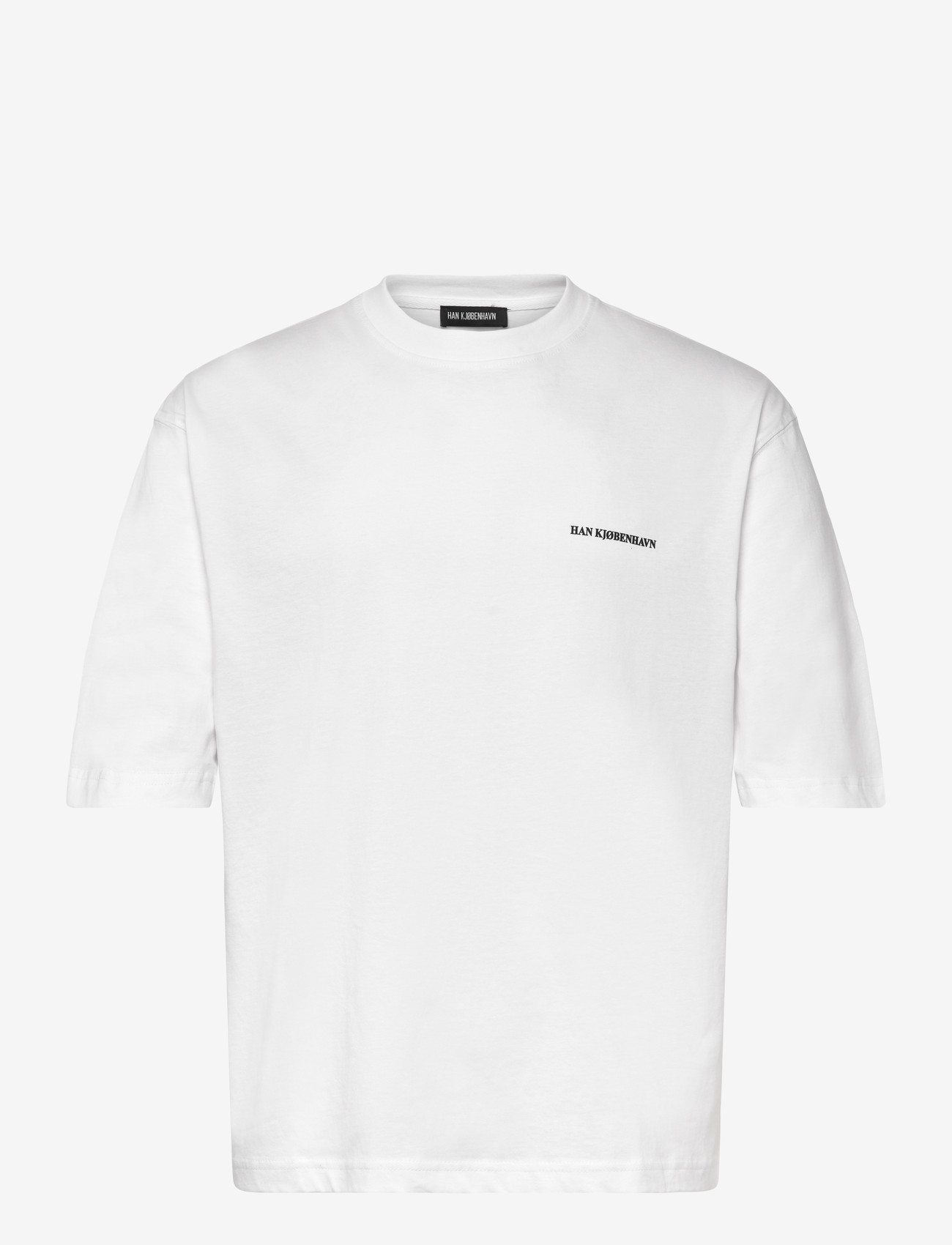 HAN Kjøbenhavn - Oversized Tee - kortärmade t-shirts - white - 0