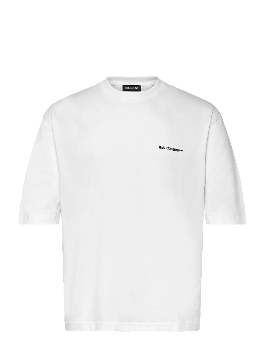 HAN Kjøbenhavn - Oversized Tee - lühikeste varrukatega t-särgid - white - 0