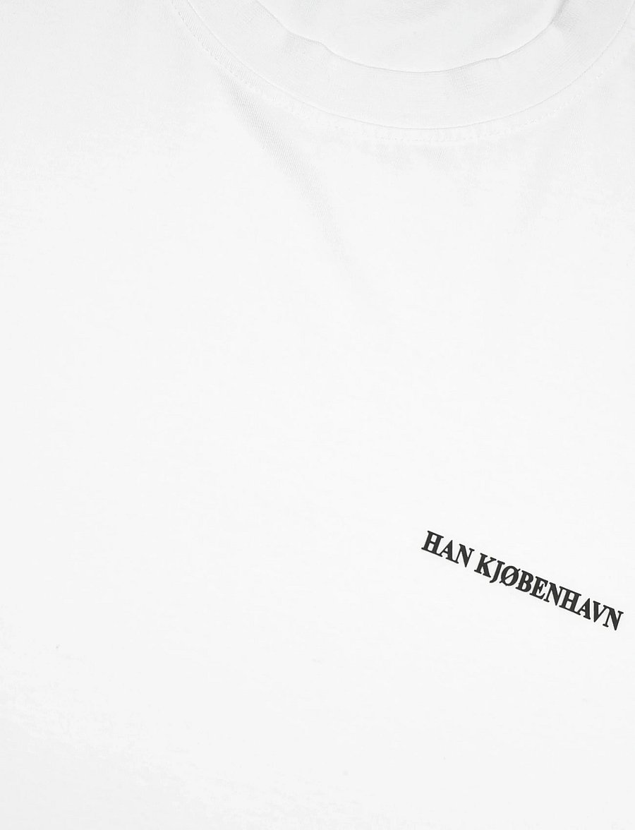 HAN Kjøbenhavn - Oversized Tee - lühikeste varrukatega t-särgid - white - 2