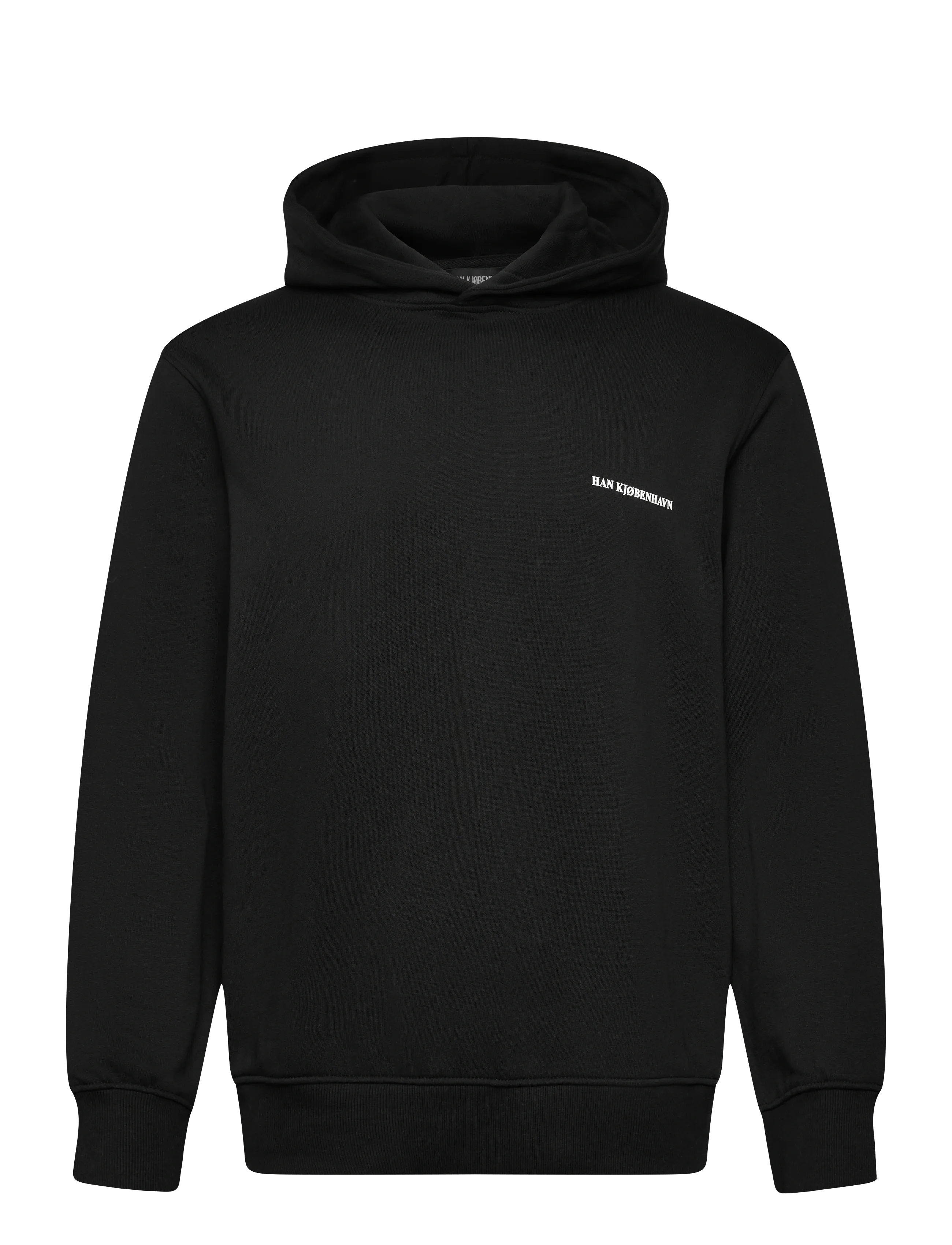 HAN KJØBENHAVN Regular Hoodie Schwarz - S - Herren