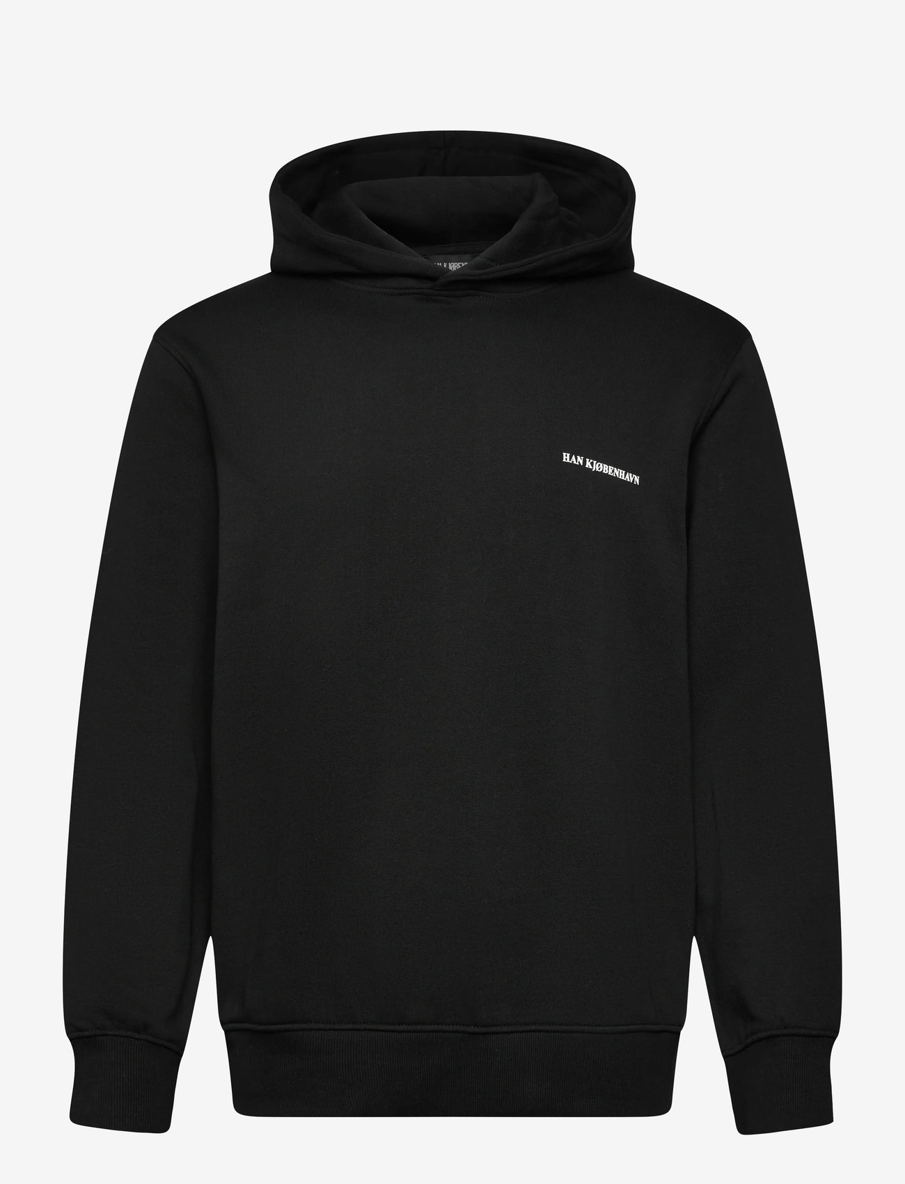 HAN Kjøbenhavn - Regular Hoodie - hoodies - black - 0