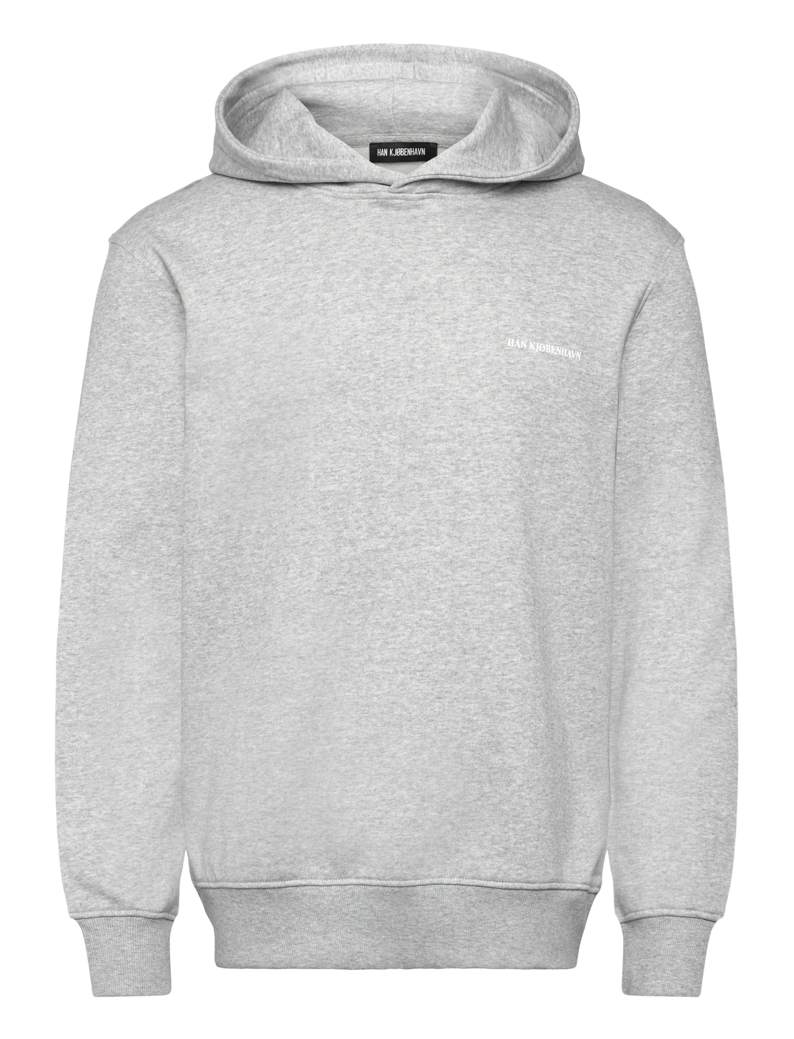 HAN KJØBENHAVN Regular Hoodie Grau - XL - Herren