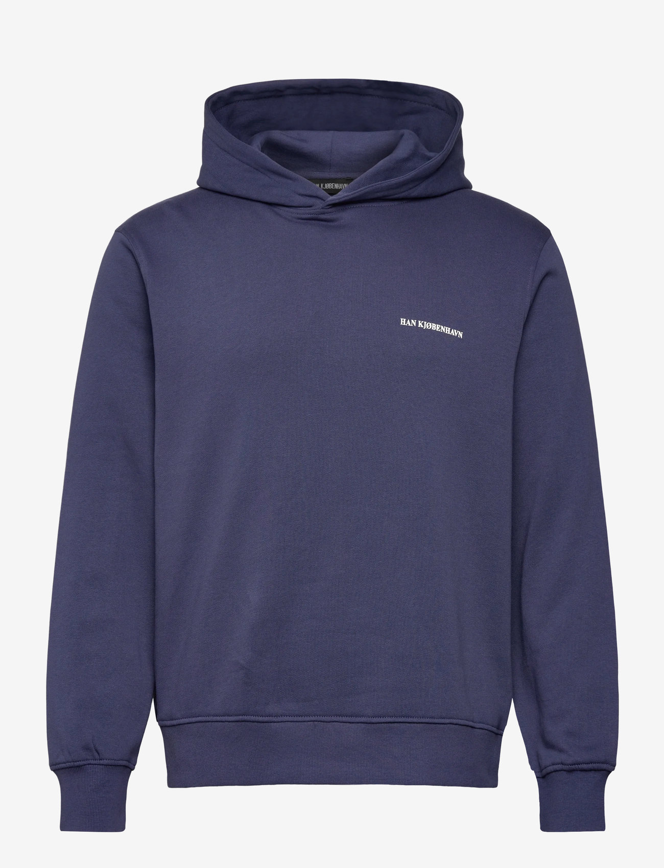 HAN Kjøbenhavn - Regular Hoodie - kapuutsiga dressipluusid - navy - 0