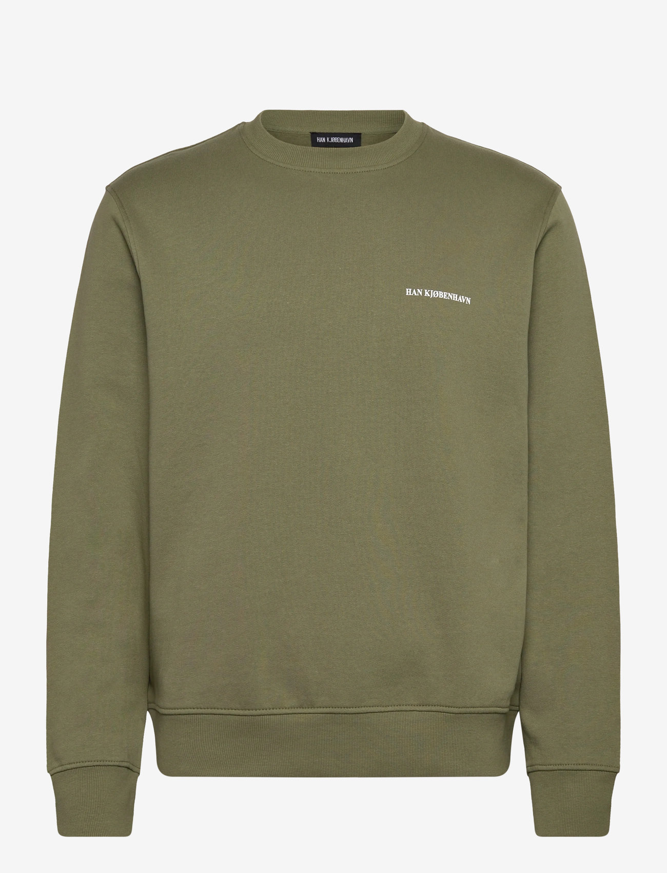 HAN Kjøbenhavn - Regular Crewneck - osta olukorra järgi - dark green - 0