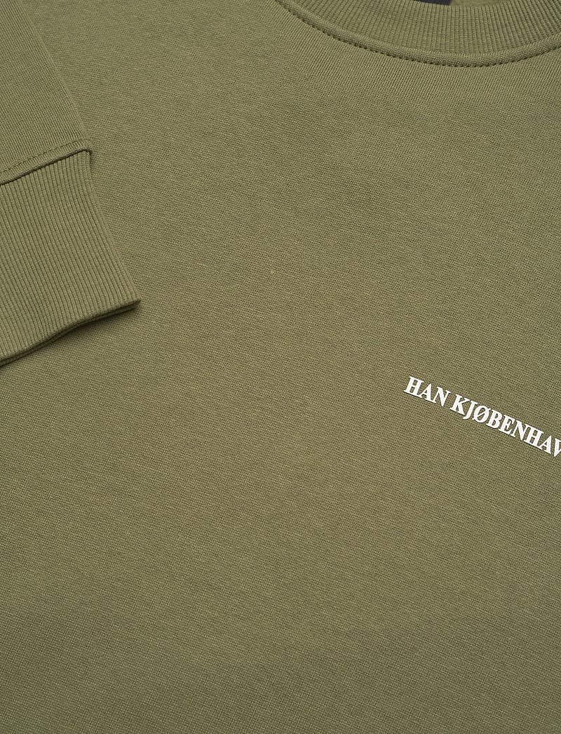 HAN Kjøbenhavn - Regular Crewneck - osta olukorra järgi - dark green - 2