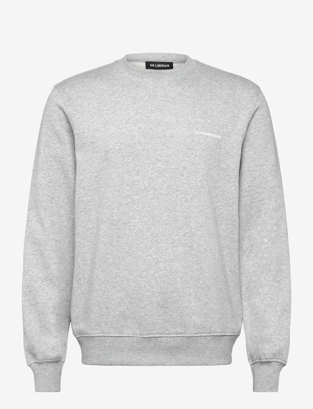 HAN Kjøbenhavn - Regular Crewneck - osta olukorra järgi - grey melange - 0