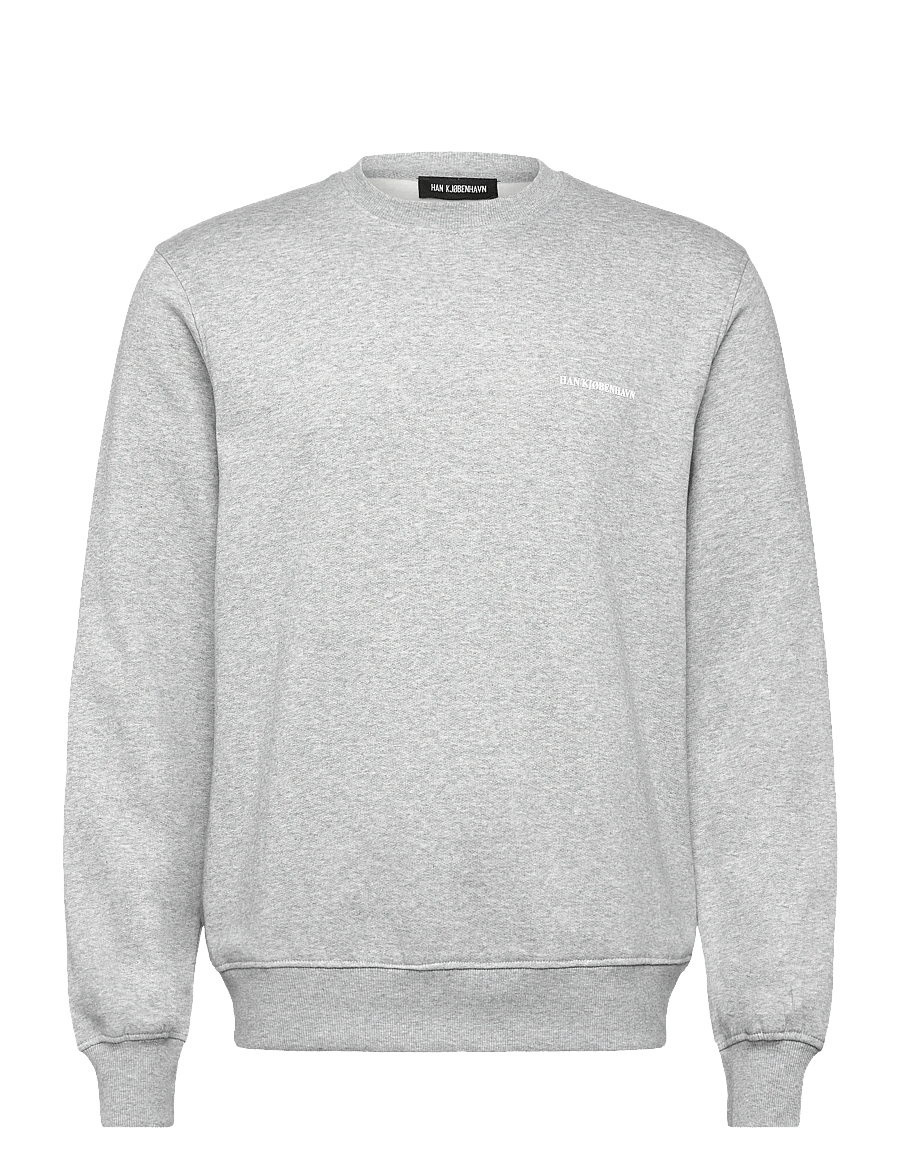 HAN Kjøbenhavn - Regular Crewneck - nach anlass kaufen - grey melange - 0