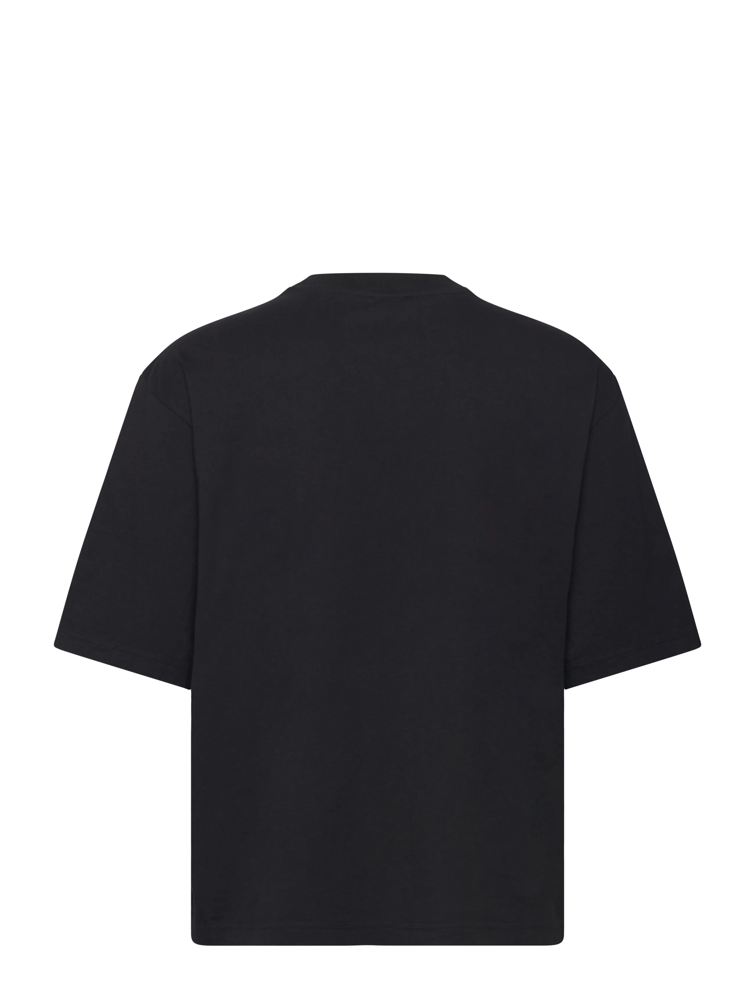 HAN Kjøbenhavn - Diamond Loose Tee - kortärmade t-shirts - black/white - 2